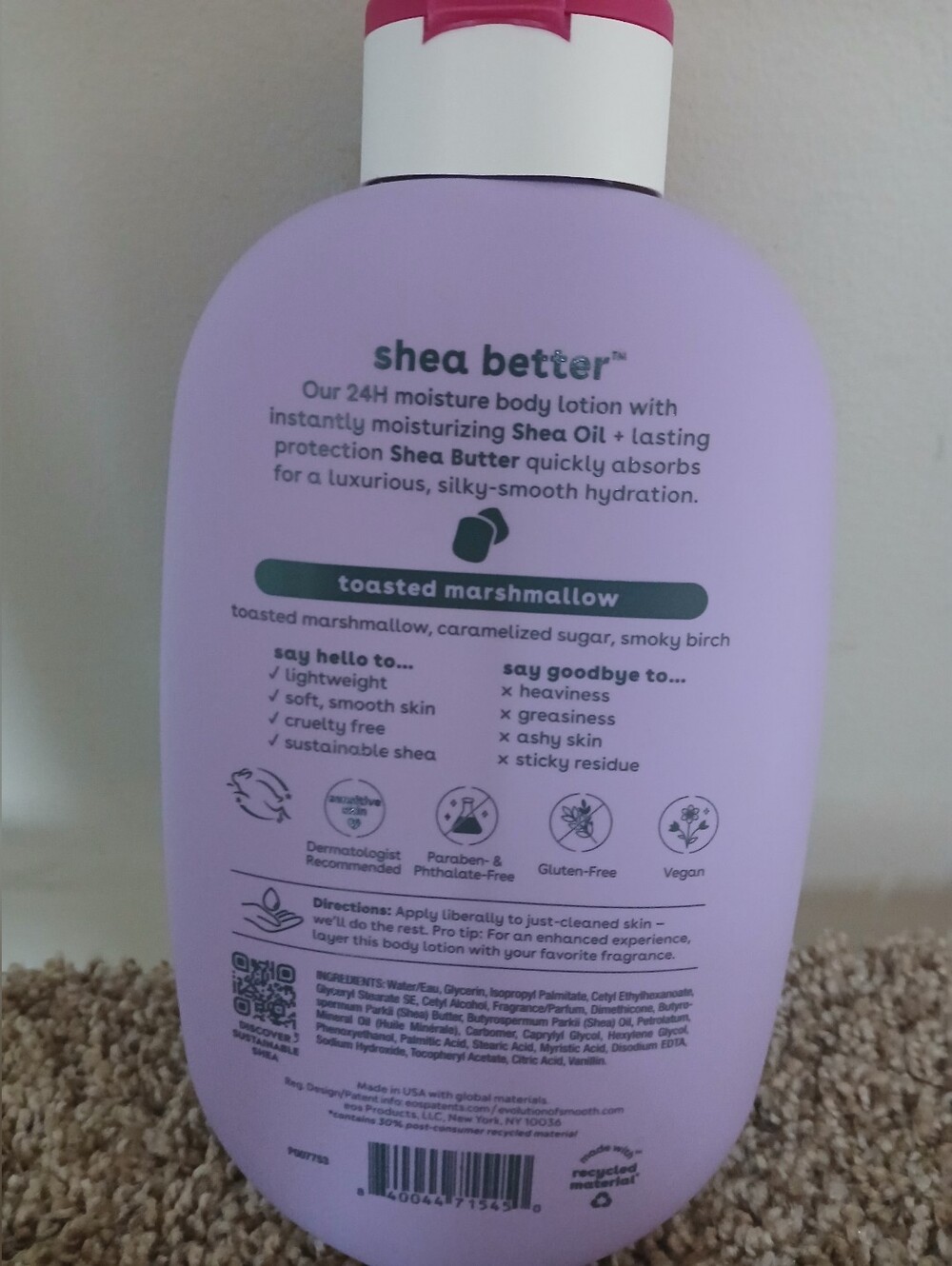 EOS Set Of 2 Toasted Marshmallow and Beach Waves Lotion - Picture 2 of 3
